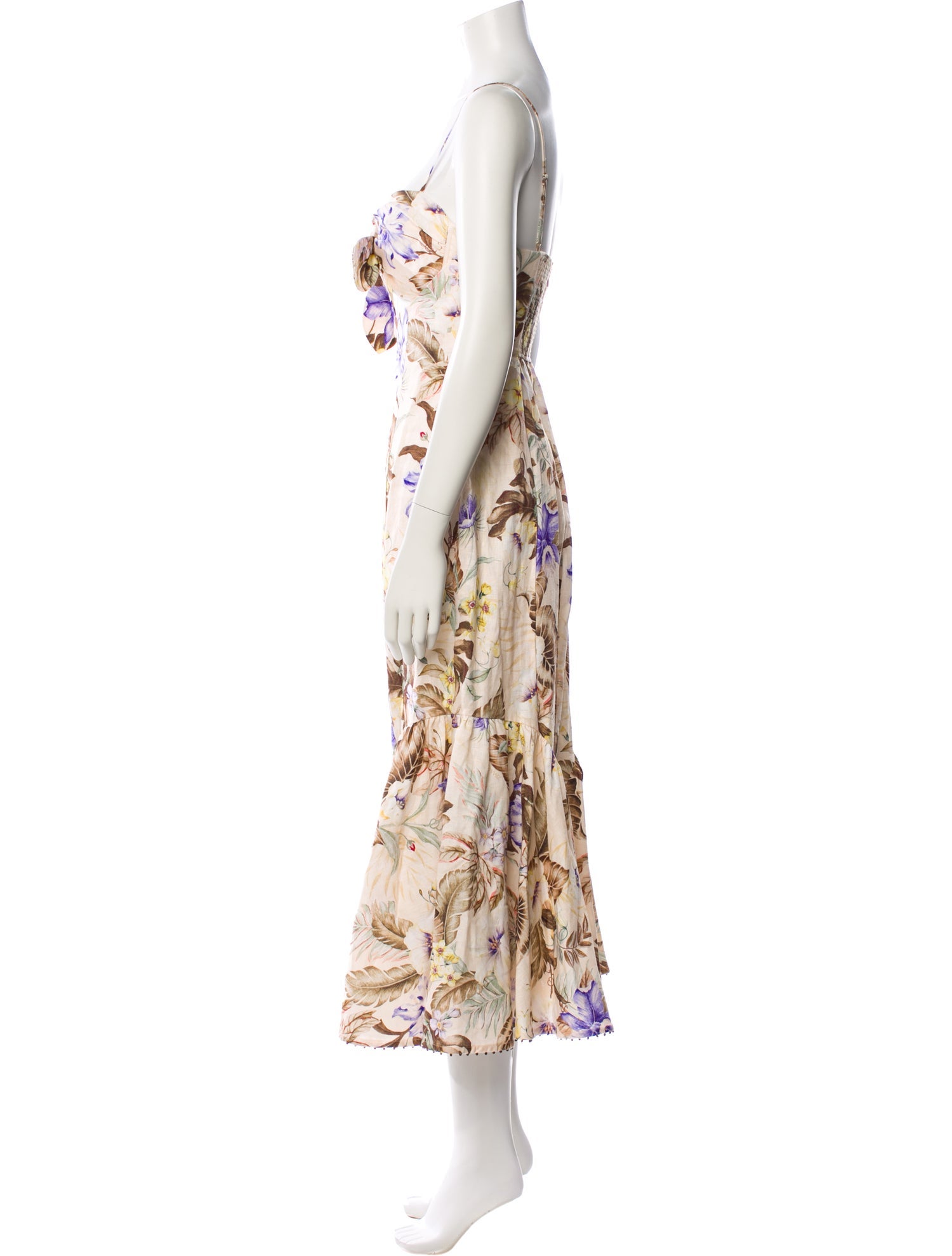 Zimmermann Linen Long Dress