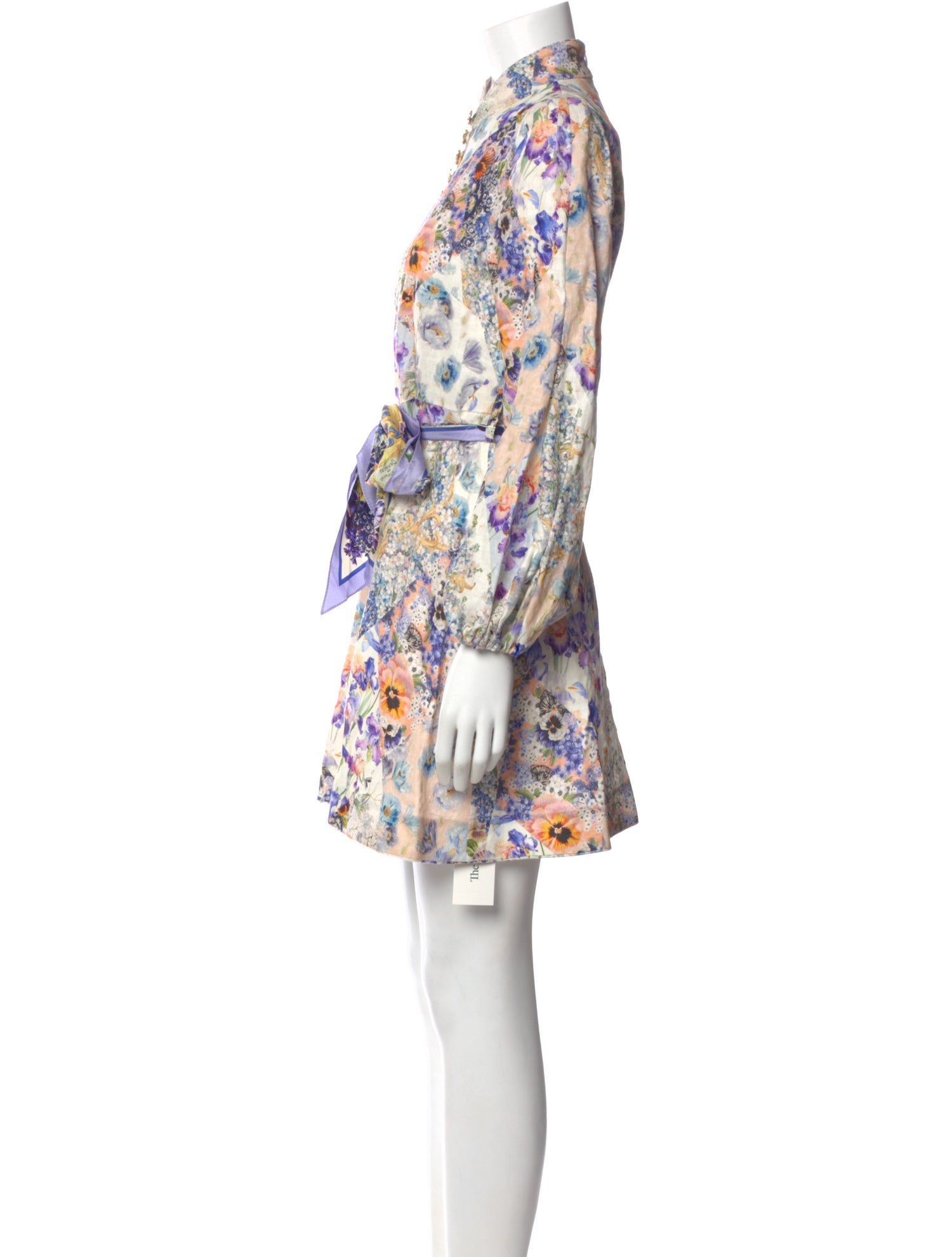 Zimmermann Linen Mini Dress