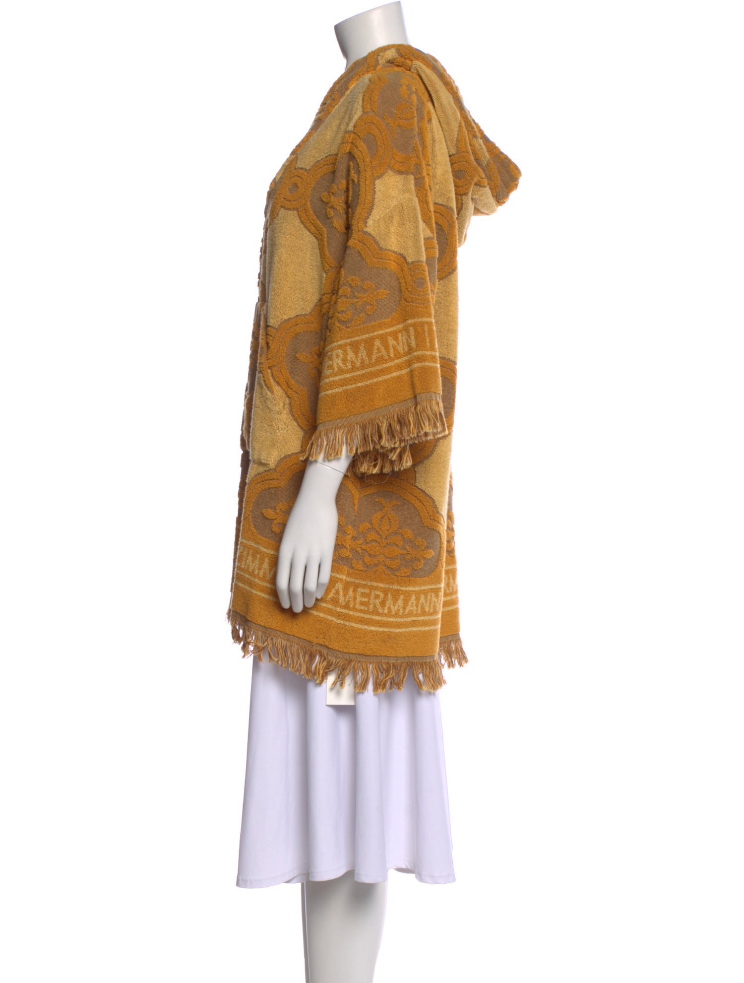 Zimmermann Printed V-Neck Sweater