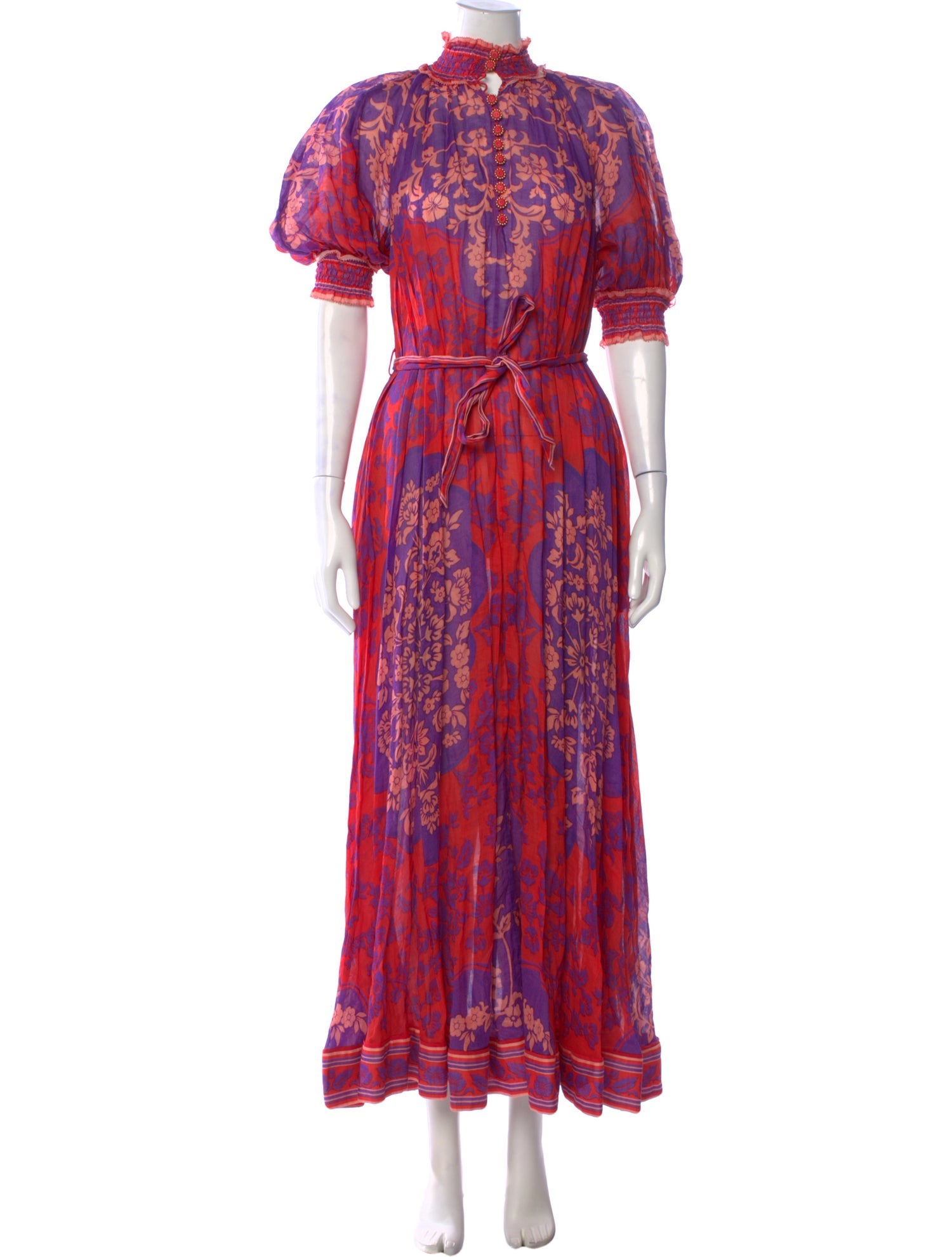 Zimmermann Printed Long Dress w/ Tags