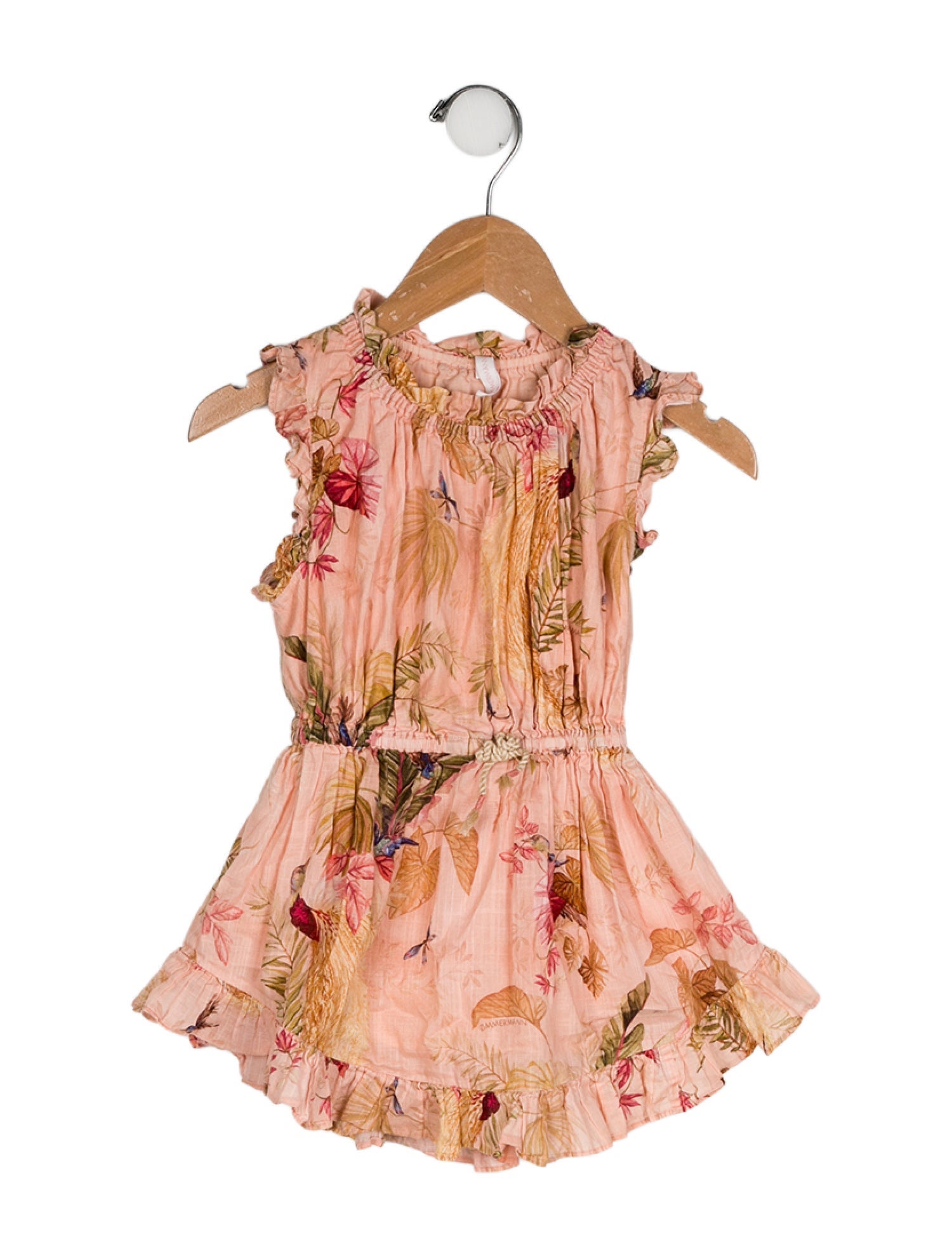 Zimmermann Floral Print Sleeveless Dress