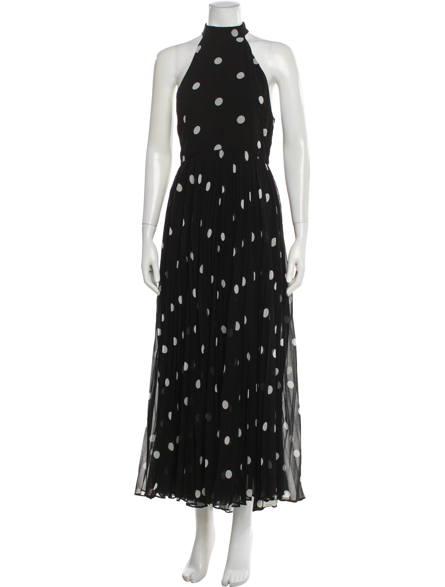 Zimmermann Polka Dot Print Long Dress