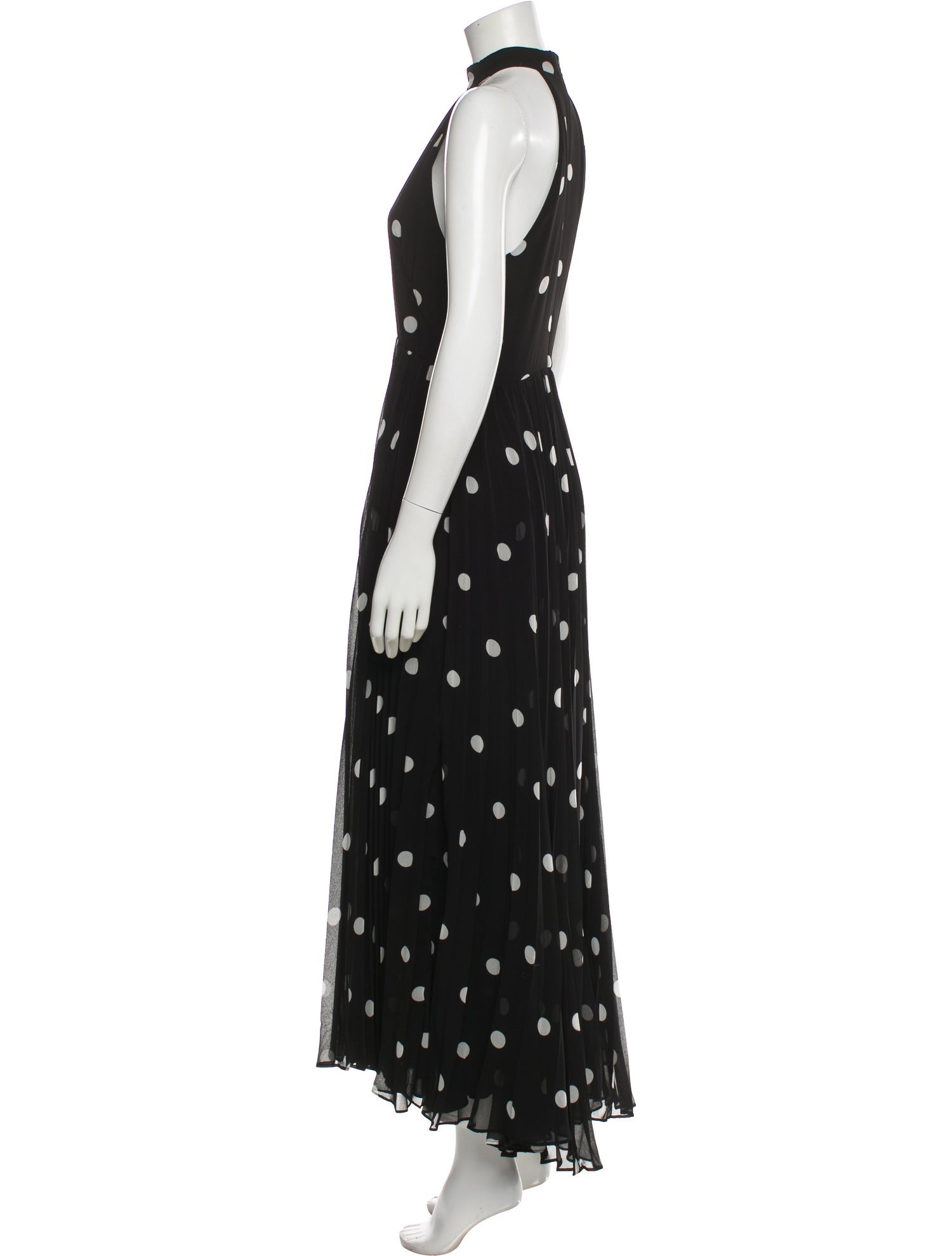 Zimmermann Polka Dot Print Long Dress