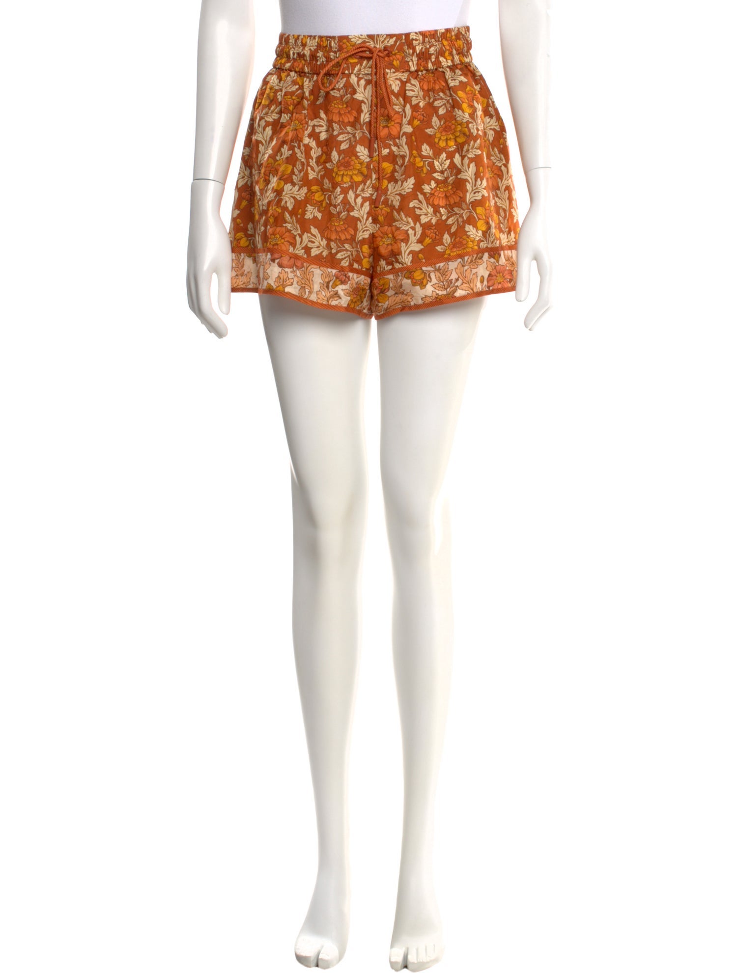 Zimmermann Silk Mini Shorts