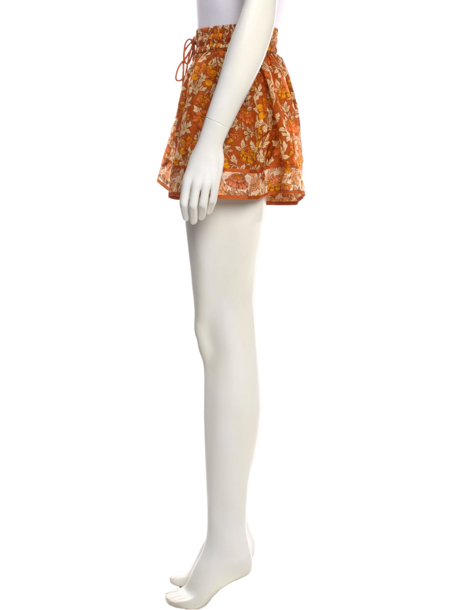 Zimmermann Silk Mini Shorts