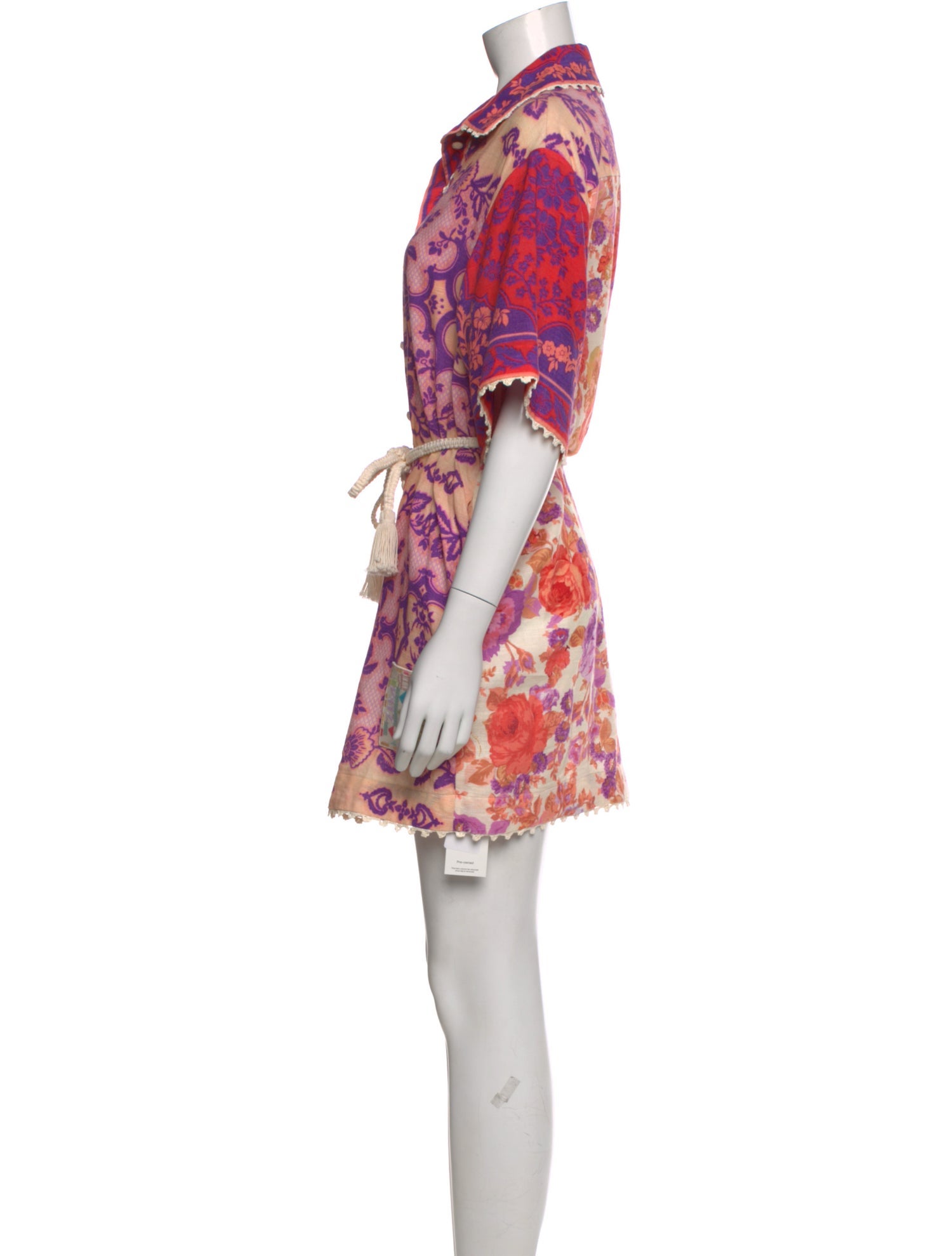 Zimmermann Printed Mini Dress