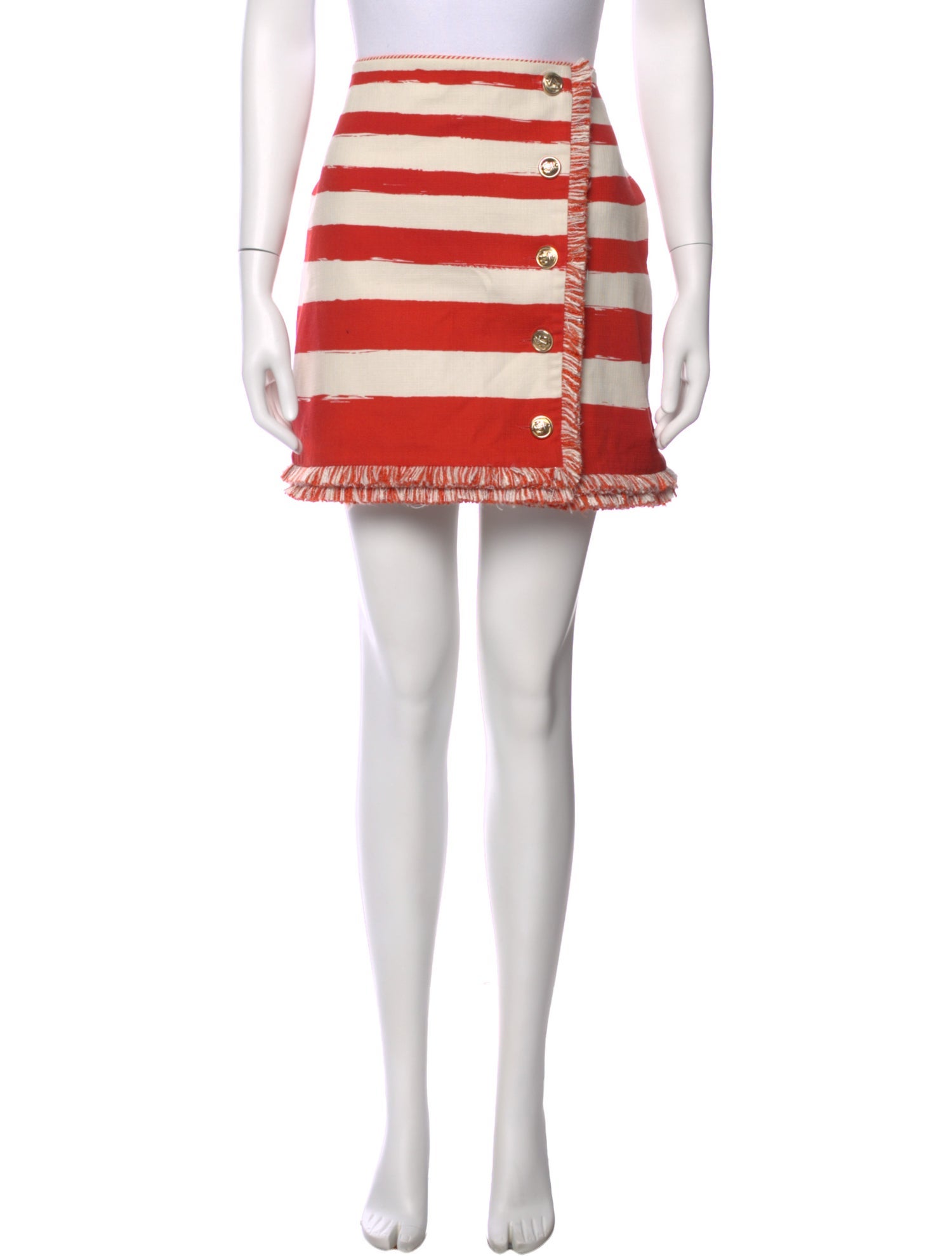 Zimmermann Striped Mini Skirt