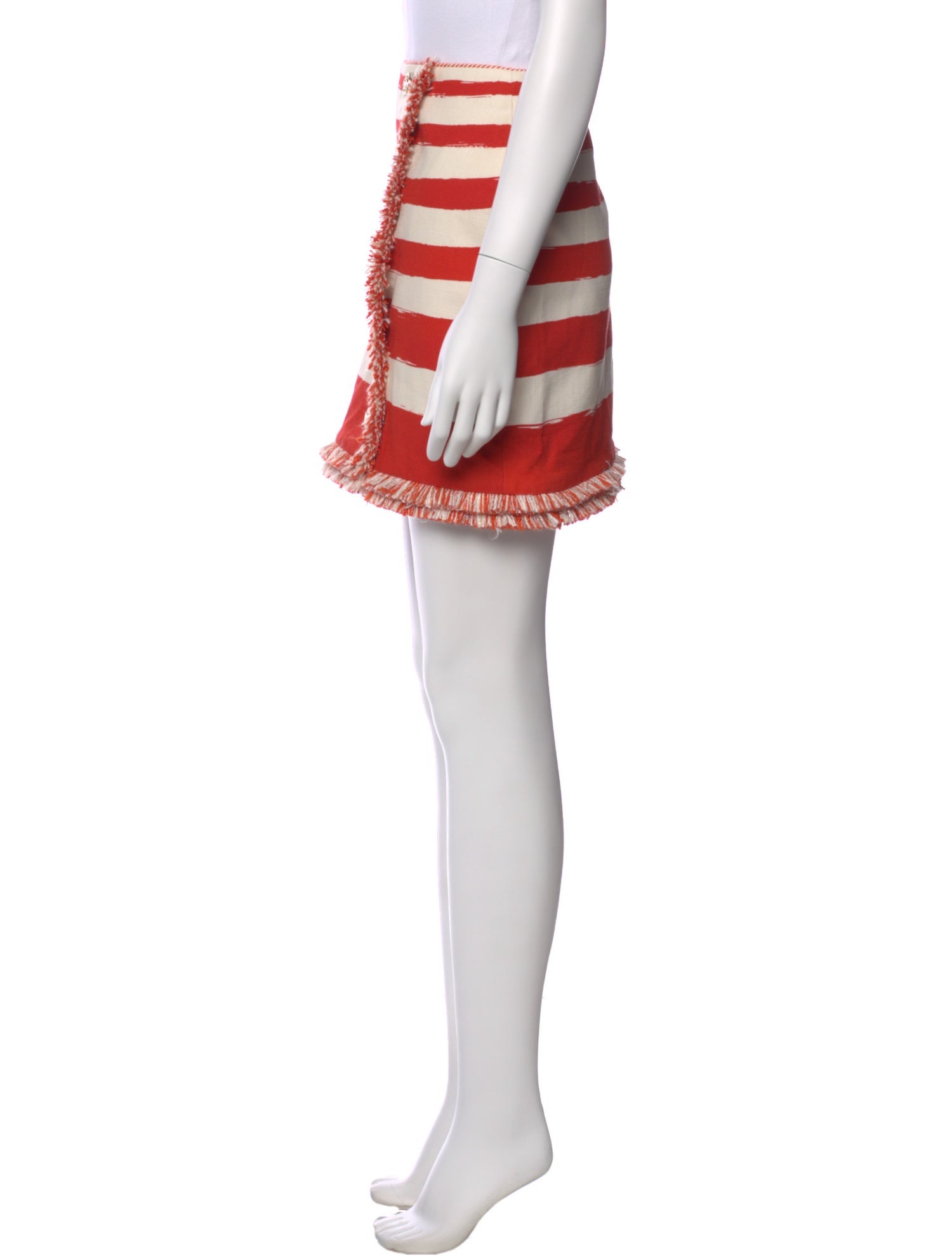 Zimmermann Striped Mini Skirt