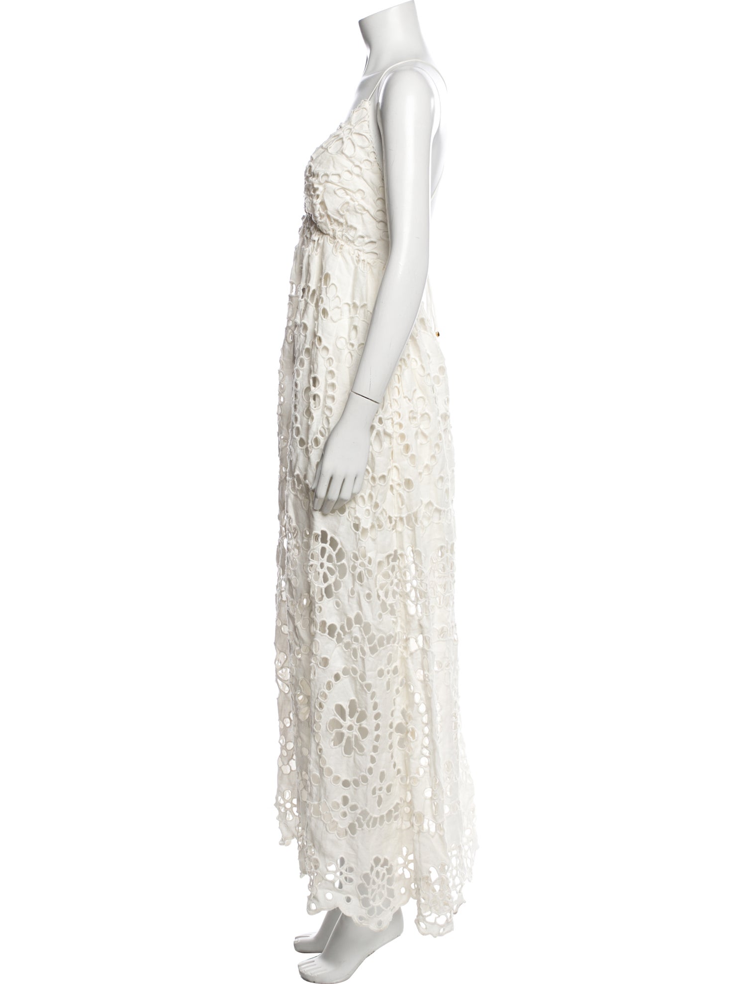 Zimmermann Lace Pattern Long Dress