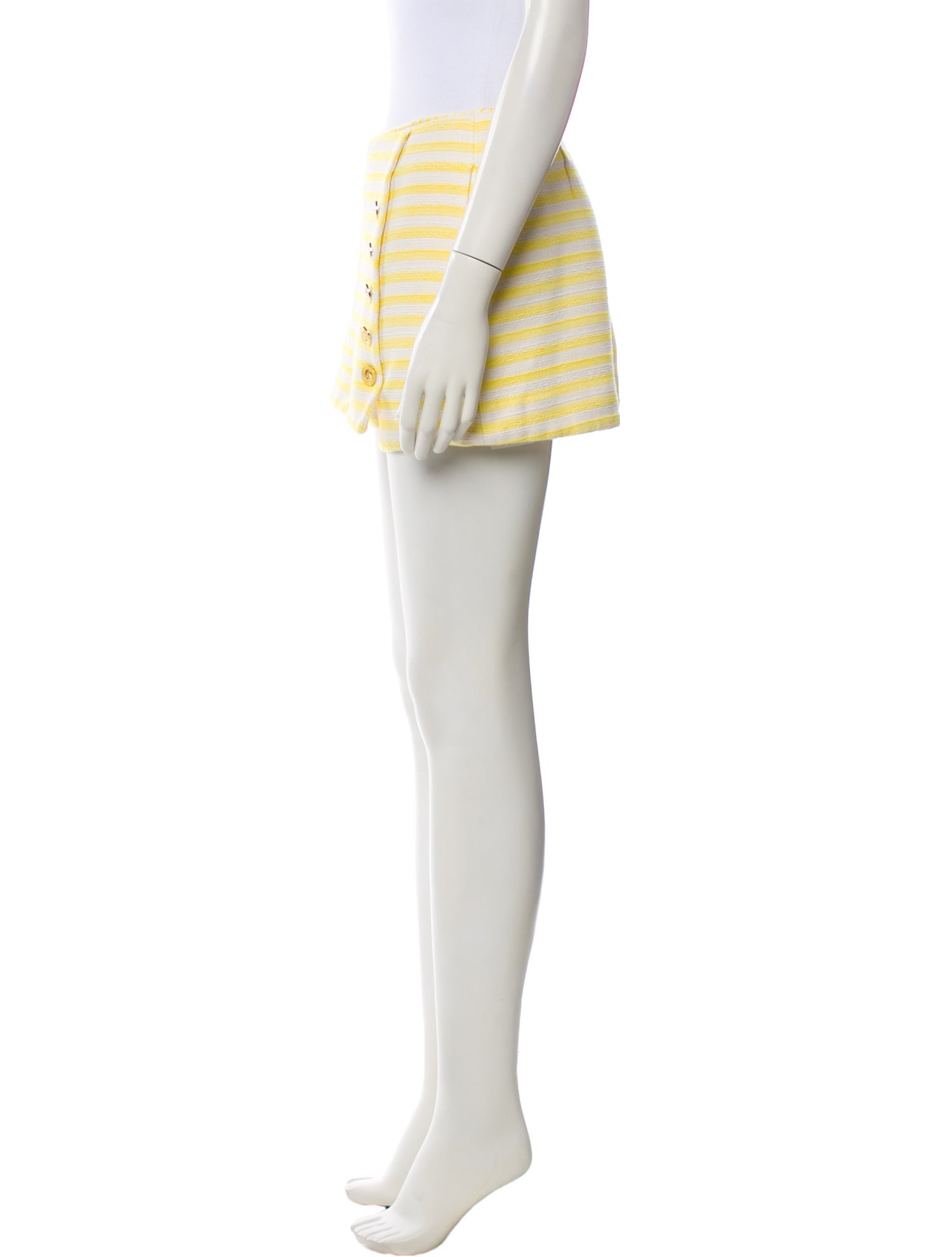 Zimmermann Striped Mini Shorts