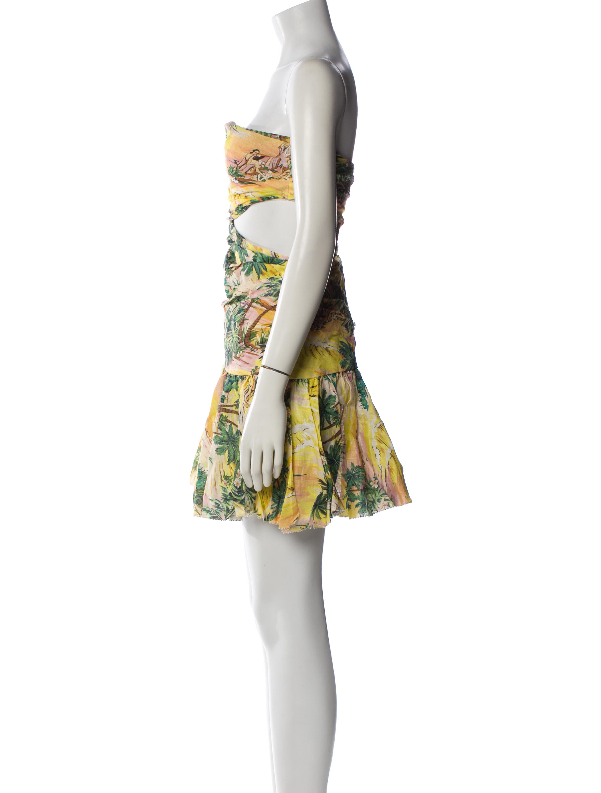 Zimmermann Linen Mini Dress