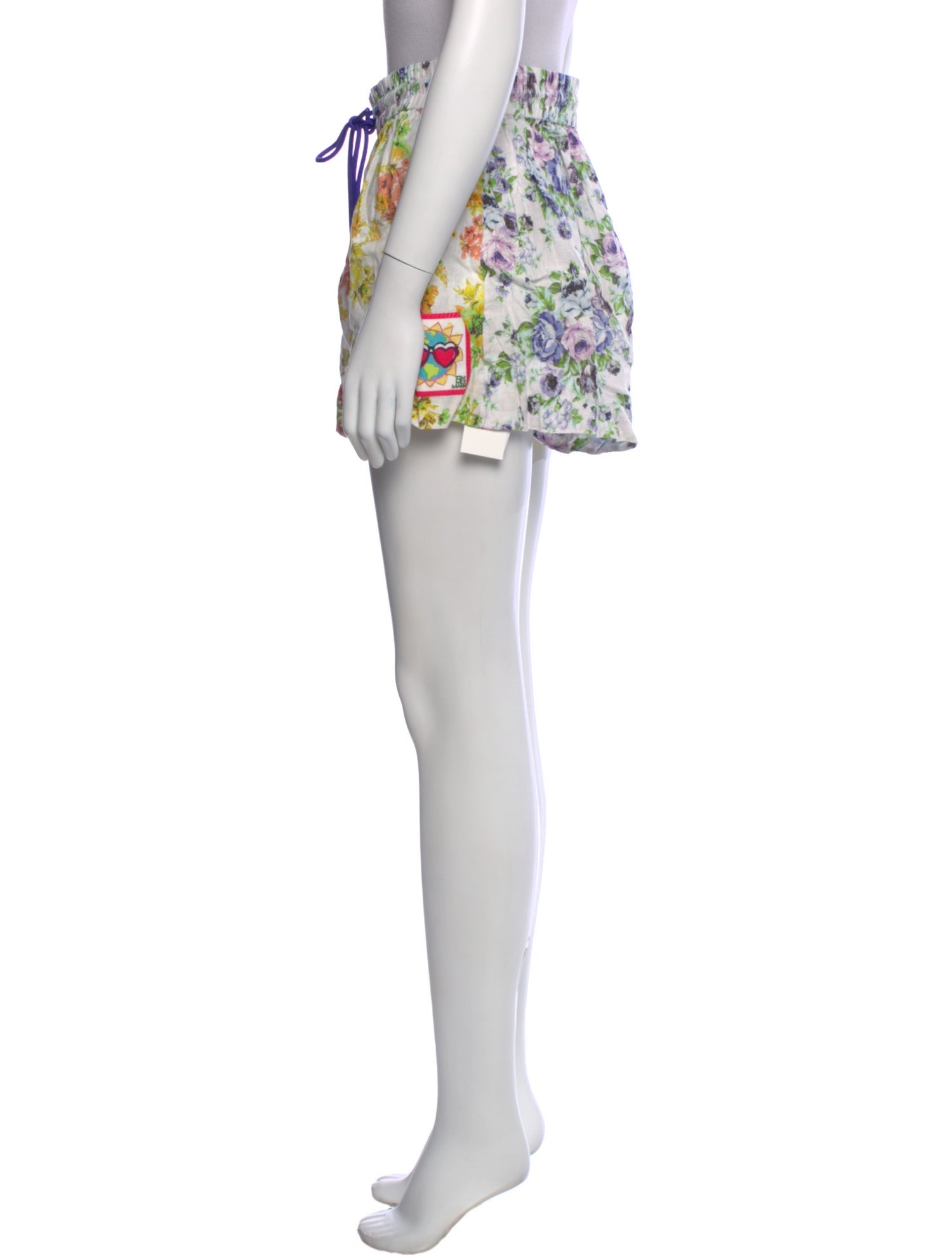 Zimmermann Linen Mini Shorts