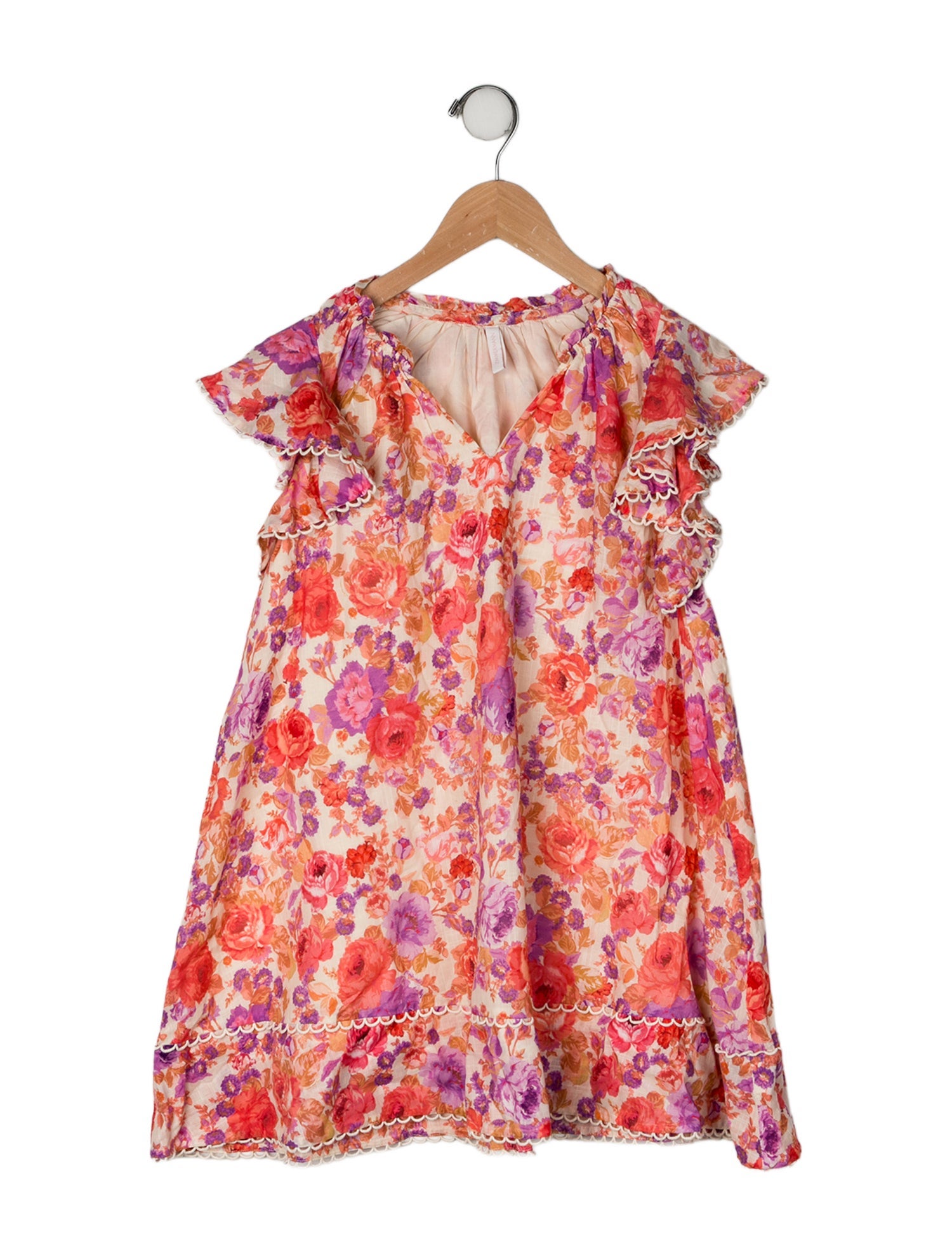 Zimmermann Cotton Floral Print Dress