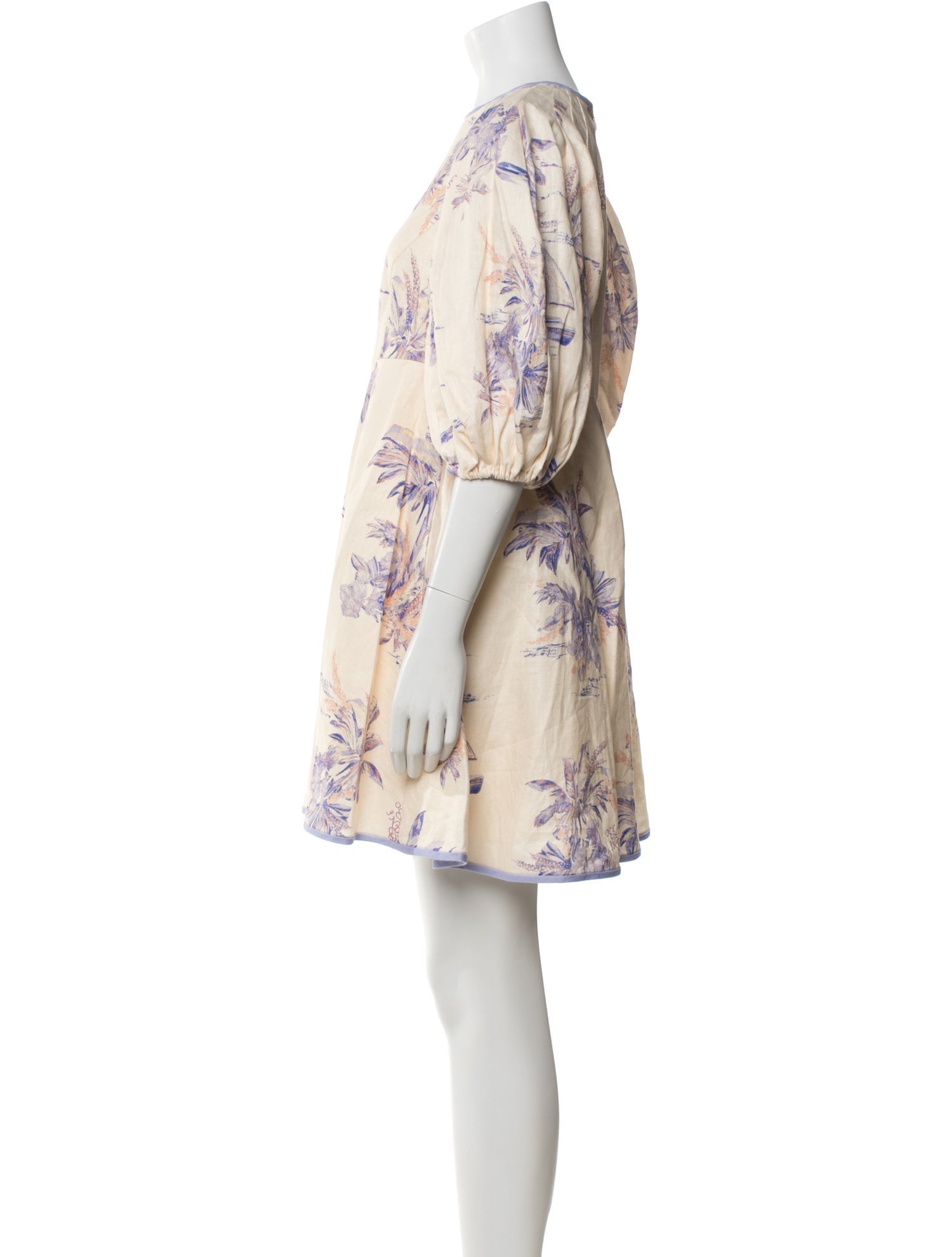 Zimmermann Linen Mini Dress