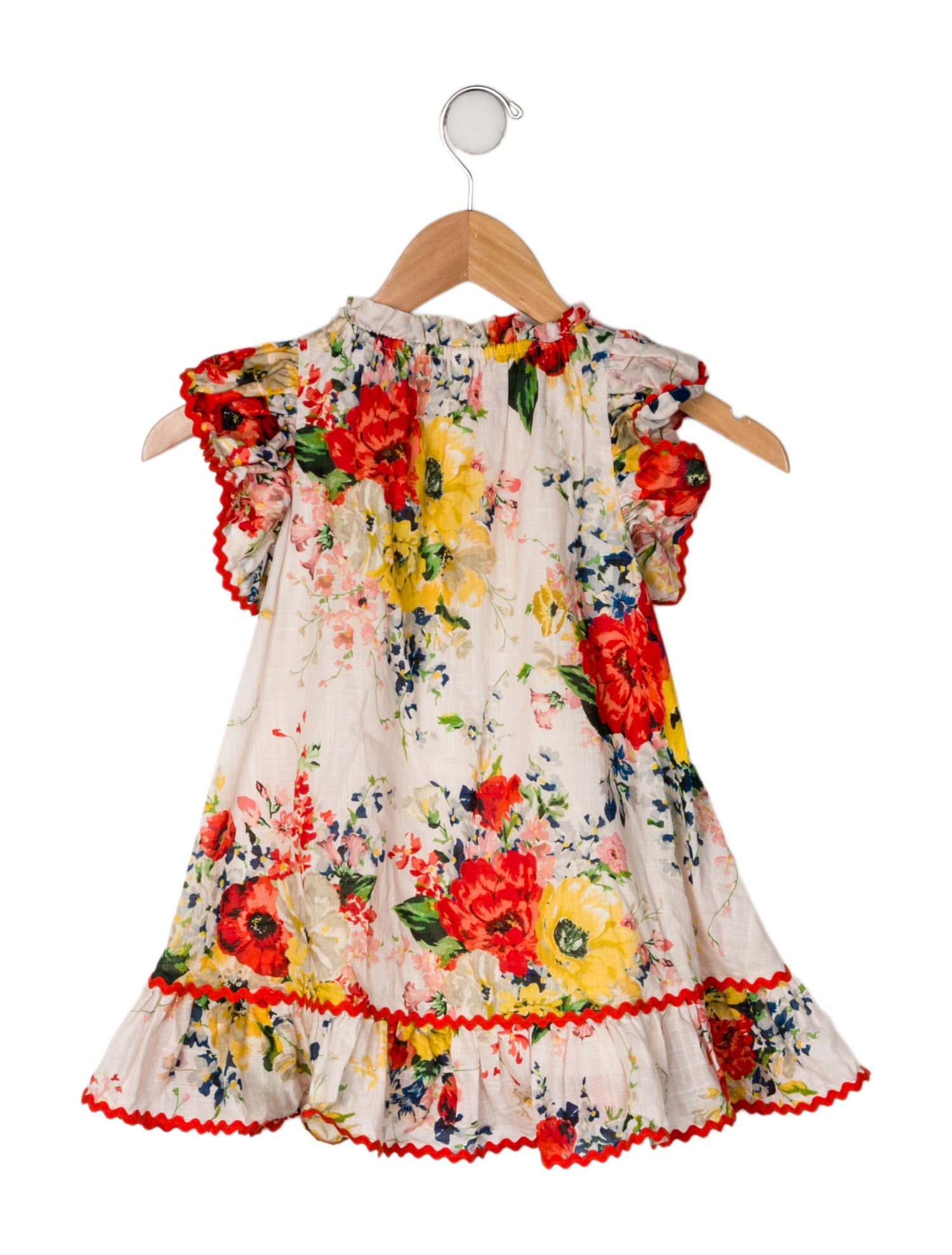 Zimmermann Cotton Short Sleeve Dress