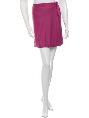 Zimmermann Wrap Knee-Length Skirt