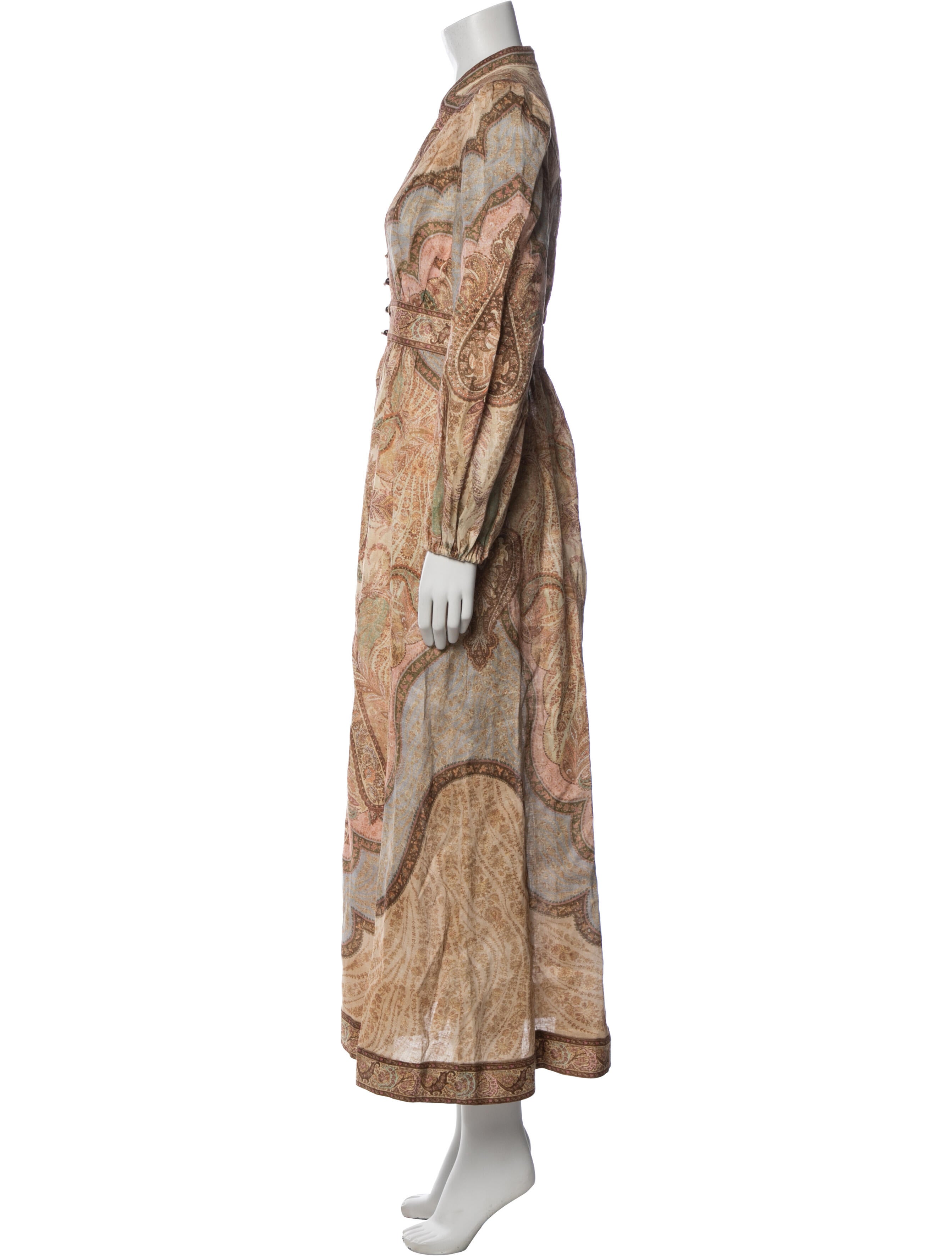 Zimmermann Linen Long Dress