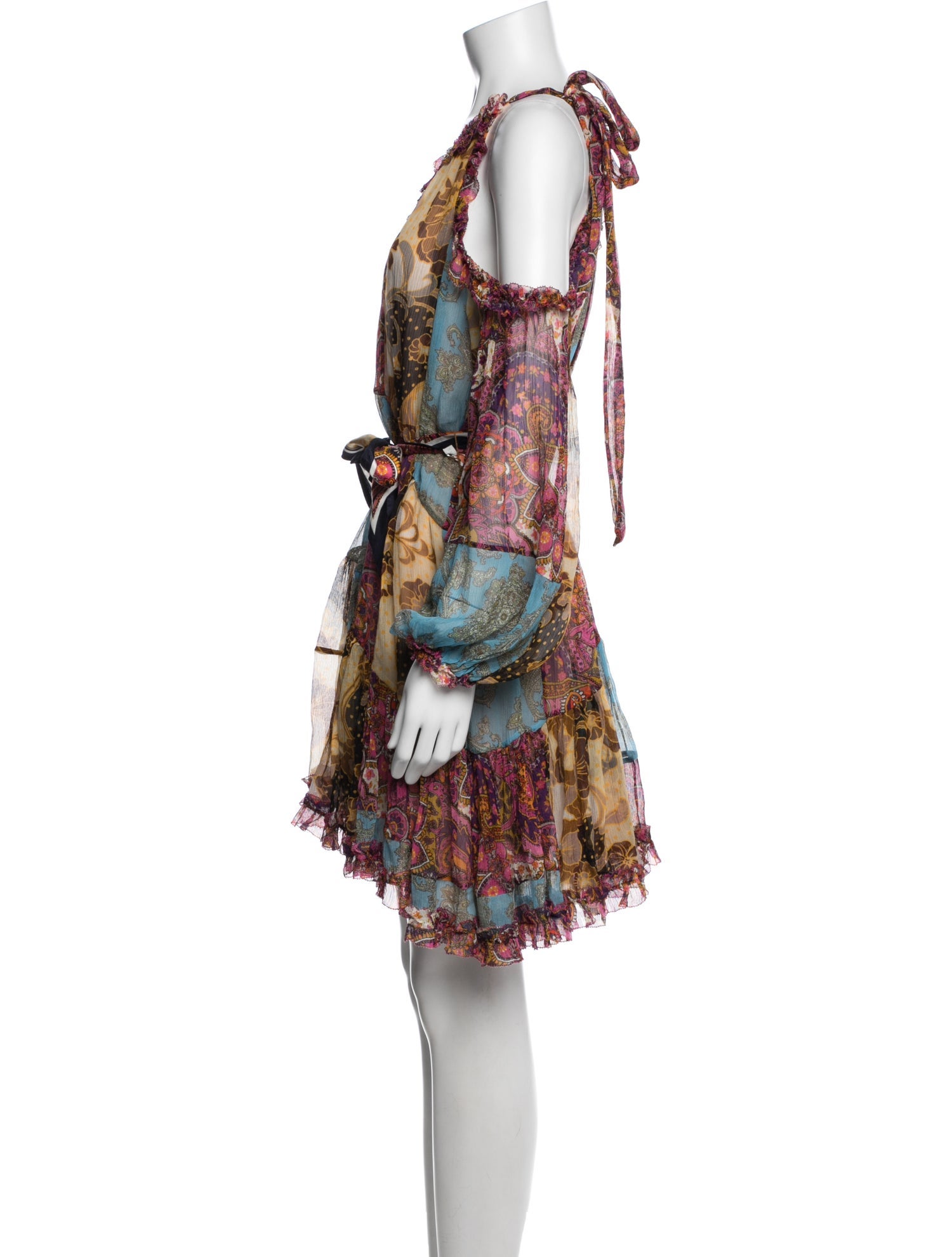 Zimmermann Silk Mini Dress