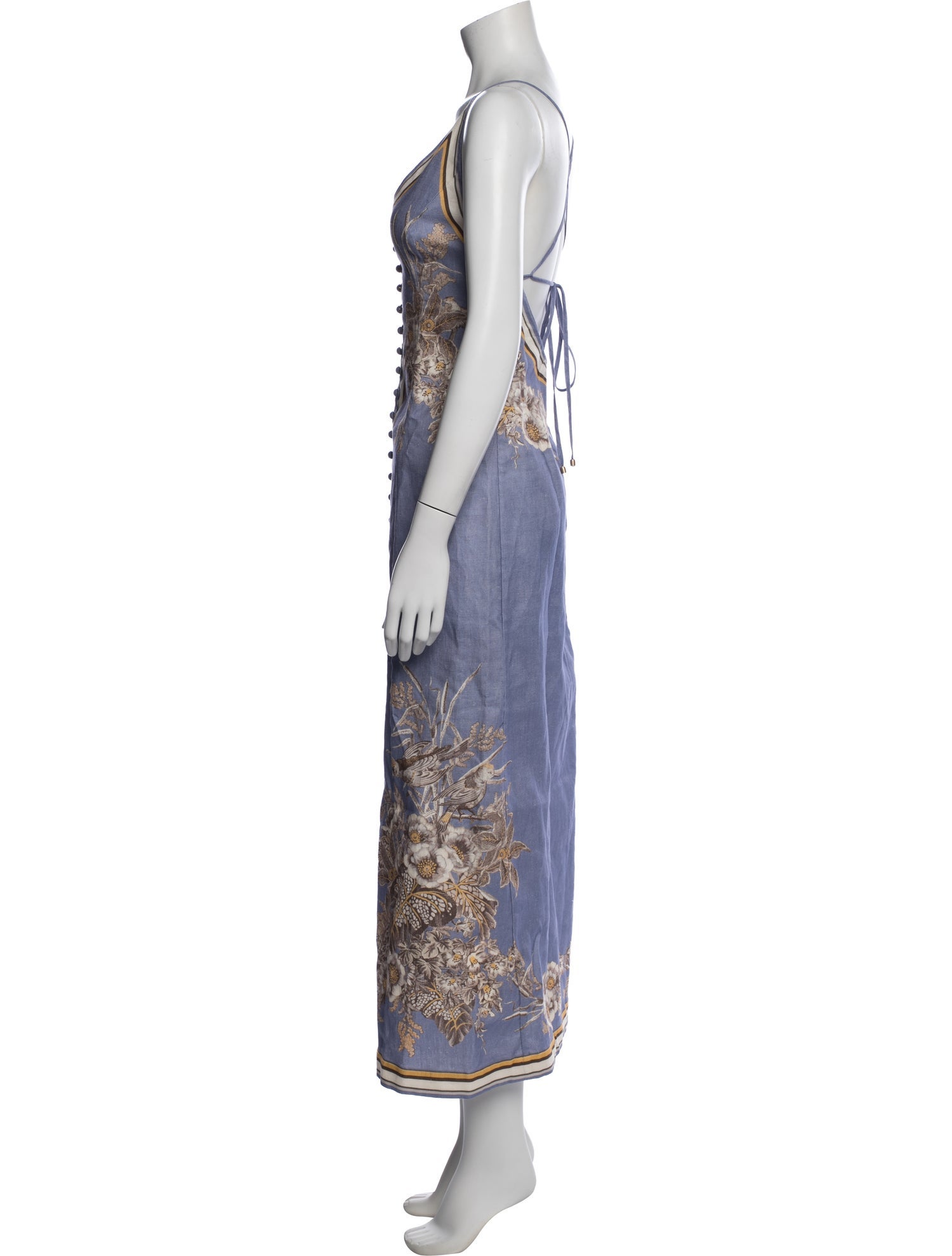 Zimmermann Linen Long Dress