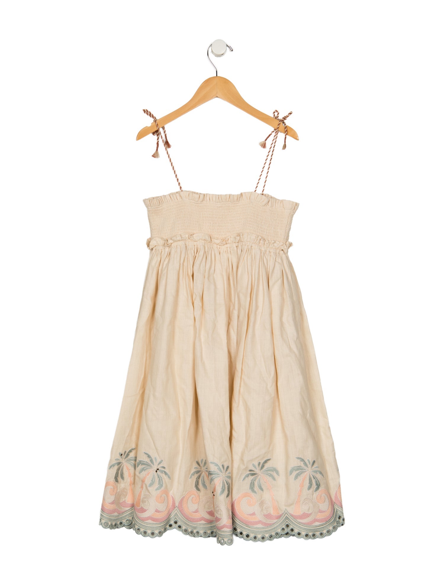 Zimmermann Girls Printed Sleeveless Dress