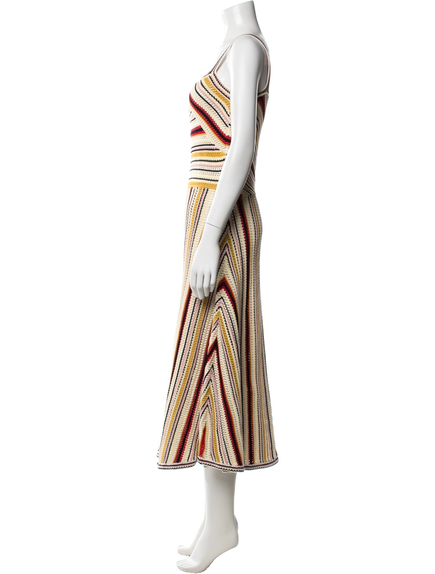 Zimmermann Striped Long Dress