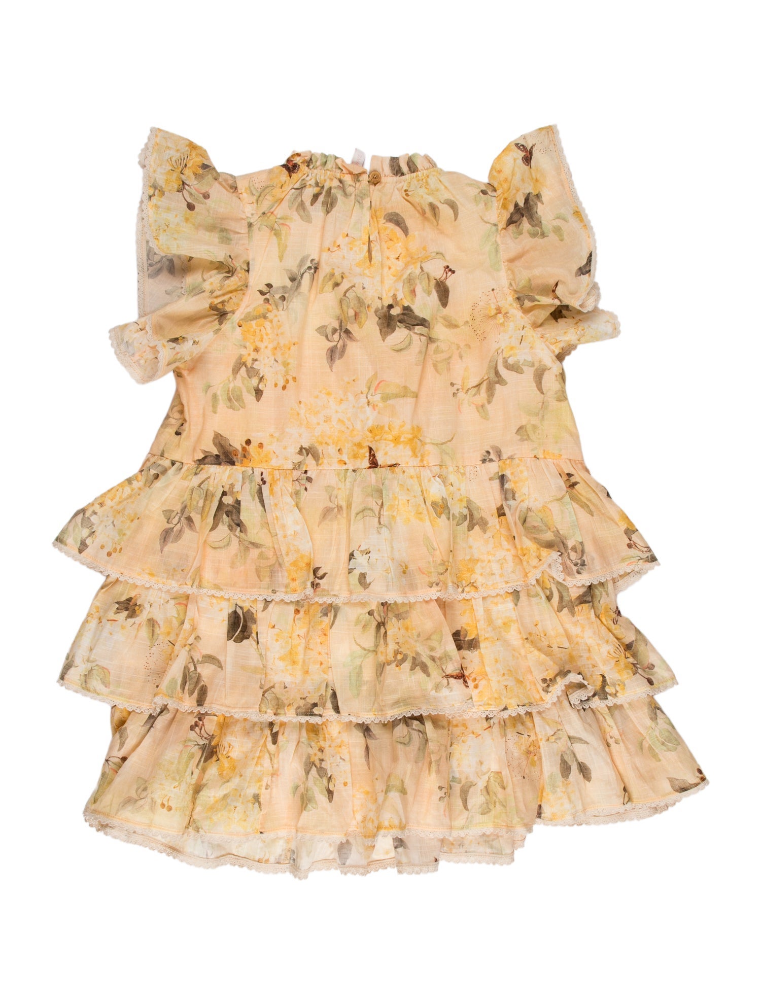 Zimmermann Cotton Floral Print Dress w/Tags
