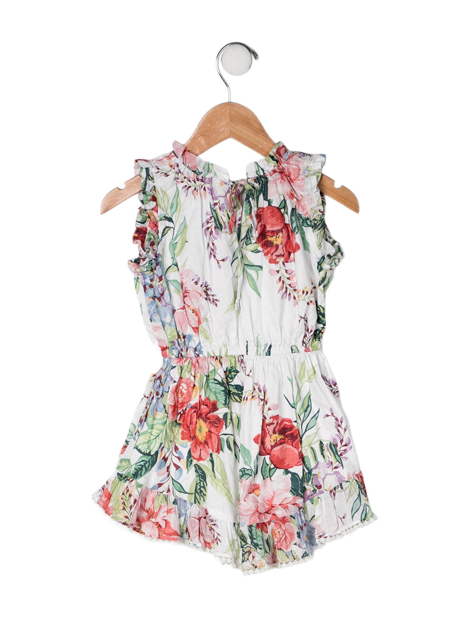 Zimmermann Cotton Sleeveless All Over Print Dress