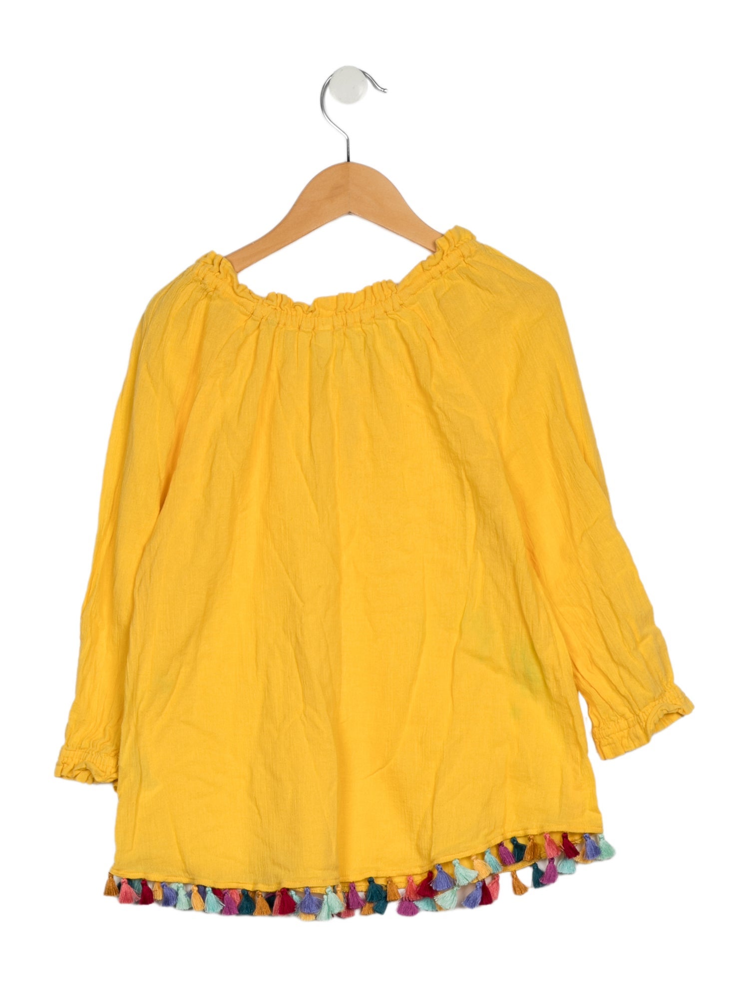 Zimmermann Girls' Tasseled Blouse