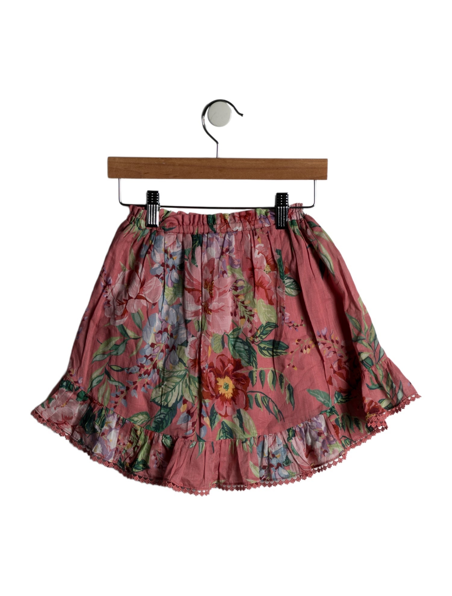 Zimmermann Toddler Girls' Pleated Crochet Trim Skirt
