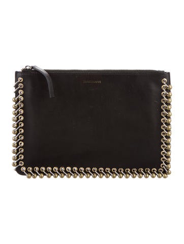 Zimmermann Ring & Grommet-Embellished Clutch