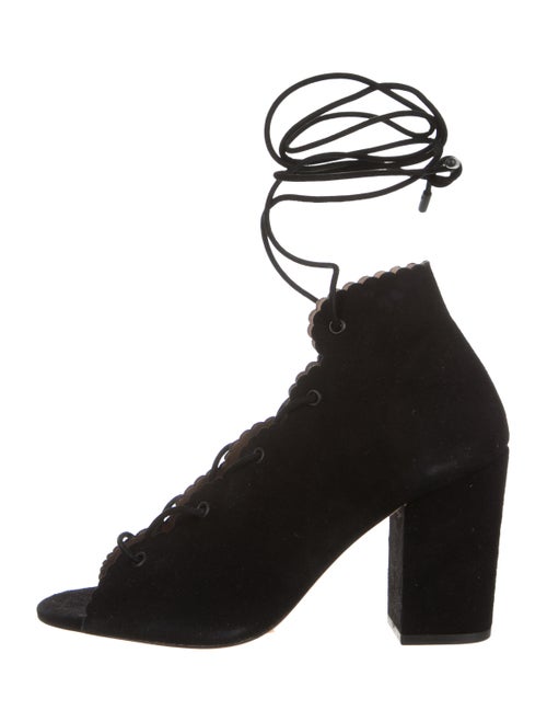 Zimmermann Ghillie Lace-Up Booties w/ Tags Black