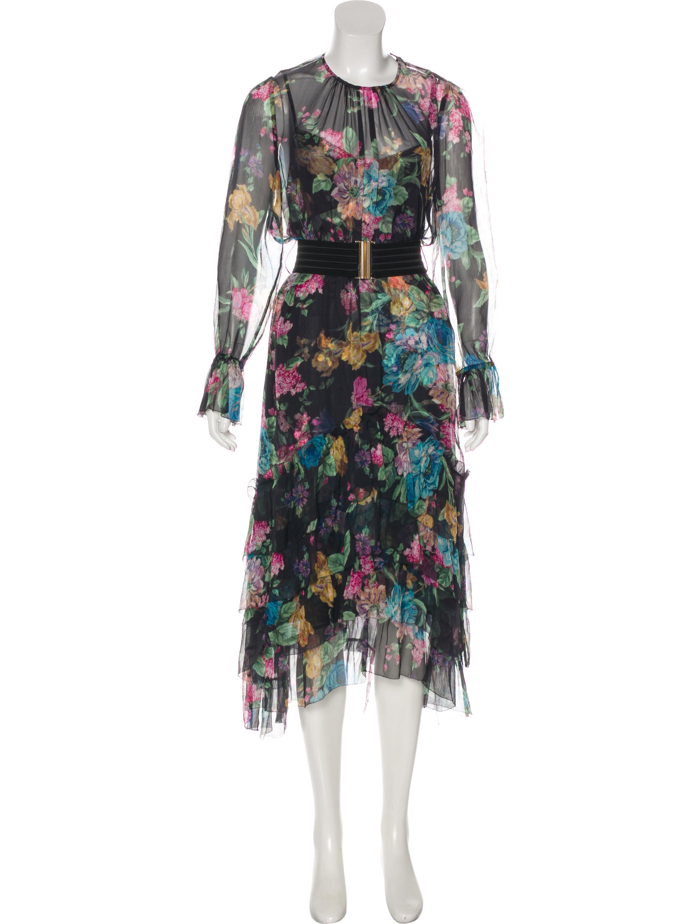 Zimmermann Silk Long Dress