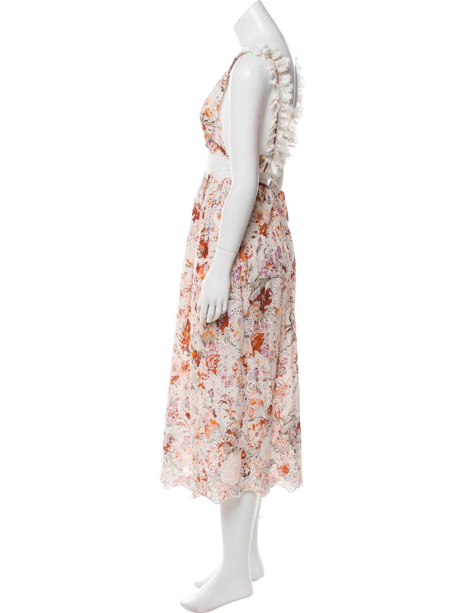 Zimmermann Floral Print Long Dress - Clothing - WZI39335 | The RealReal