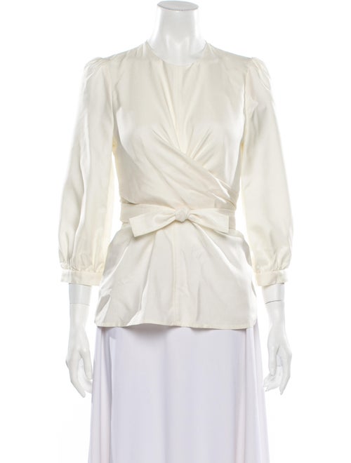 Zimmermann Silk Crew Neck Blouse