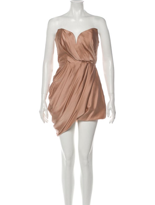 Zimmermann Silk Mini Dress Pink