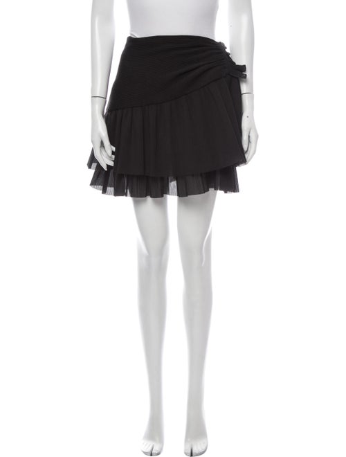 Zimmermann Mini Skirt Black