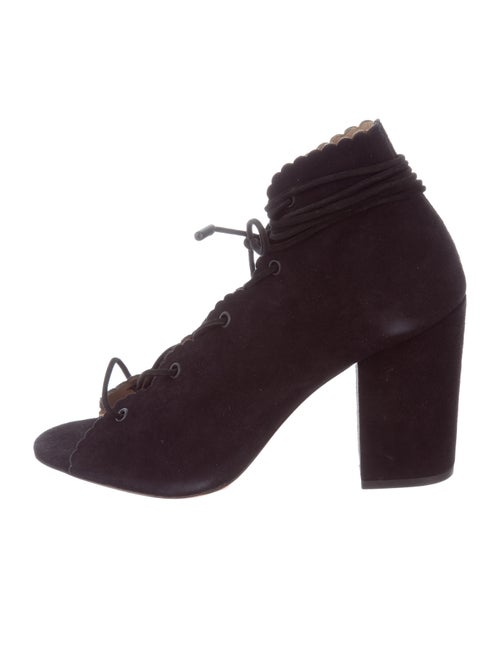 Zimmermann Ghillie Peep-Toe Ankle Boots w/ Tags Bl