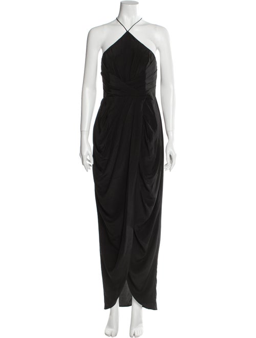 Zimmermann Silk Long Dress Black