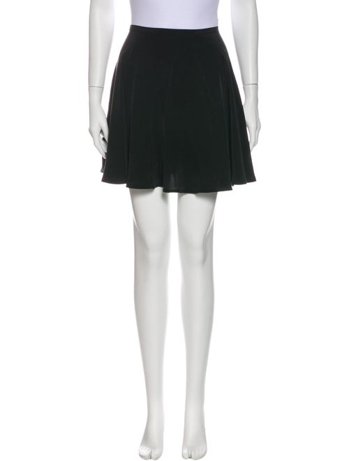 Zimmermann Silk Mini Skirt Black