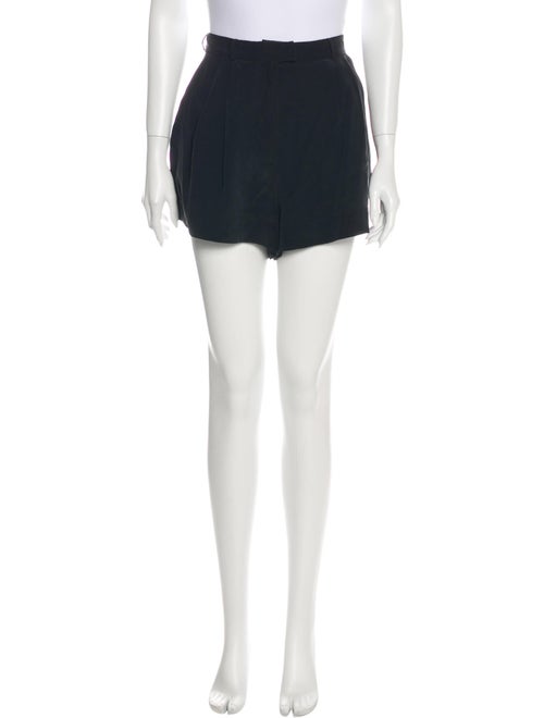 Zimmermann Silk Mini Shorts Black