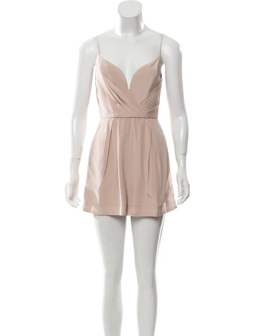 Zimmermann Silk V-Neck Romper