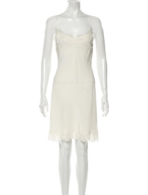 Zimmermann Silk Mini Dress White