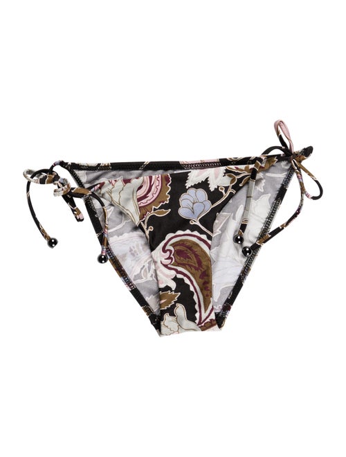 Zimmermann Printed Bottoms Black