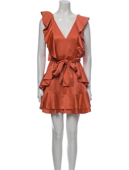 Zimmermann Silk Mini Dress Pink