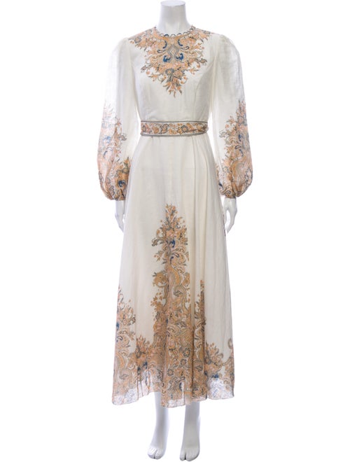 Zimmermann Linen Long Dress