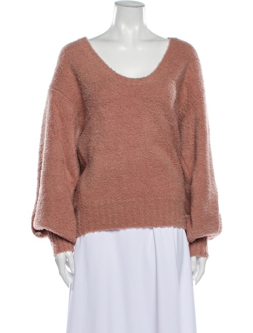 Zimmermann Wool Scoop Neck Sweater Wool