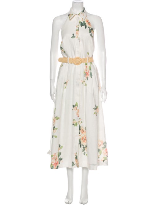 Zimmermann Linen Long Dress w/ Tags White