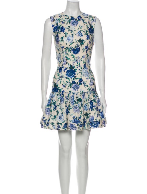 Zimmermann Linen Mini Dress White