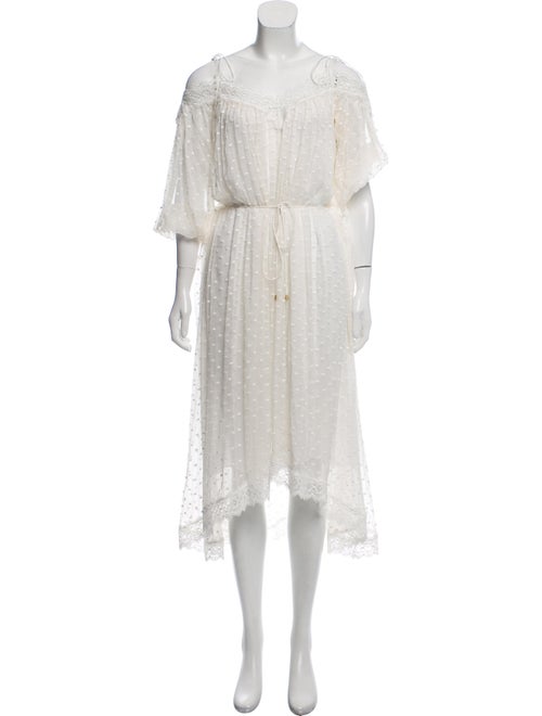 Zimmermann Silk Lace-Trimmed Dress