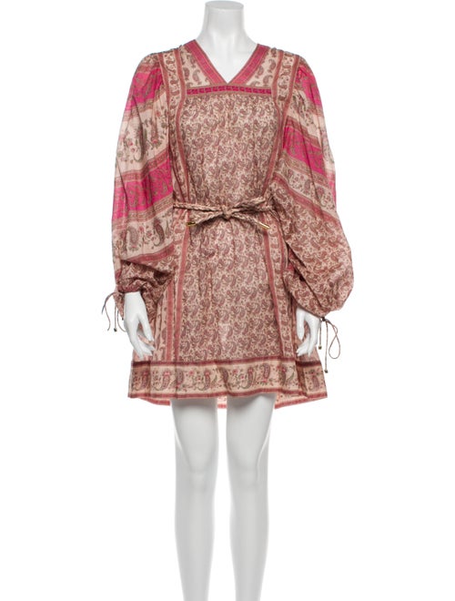 Zimmermann Paisley Print Mini Dress